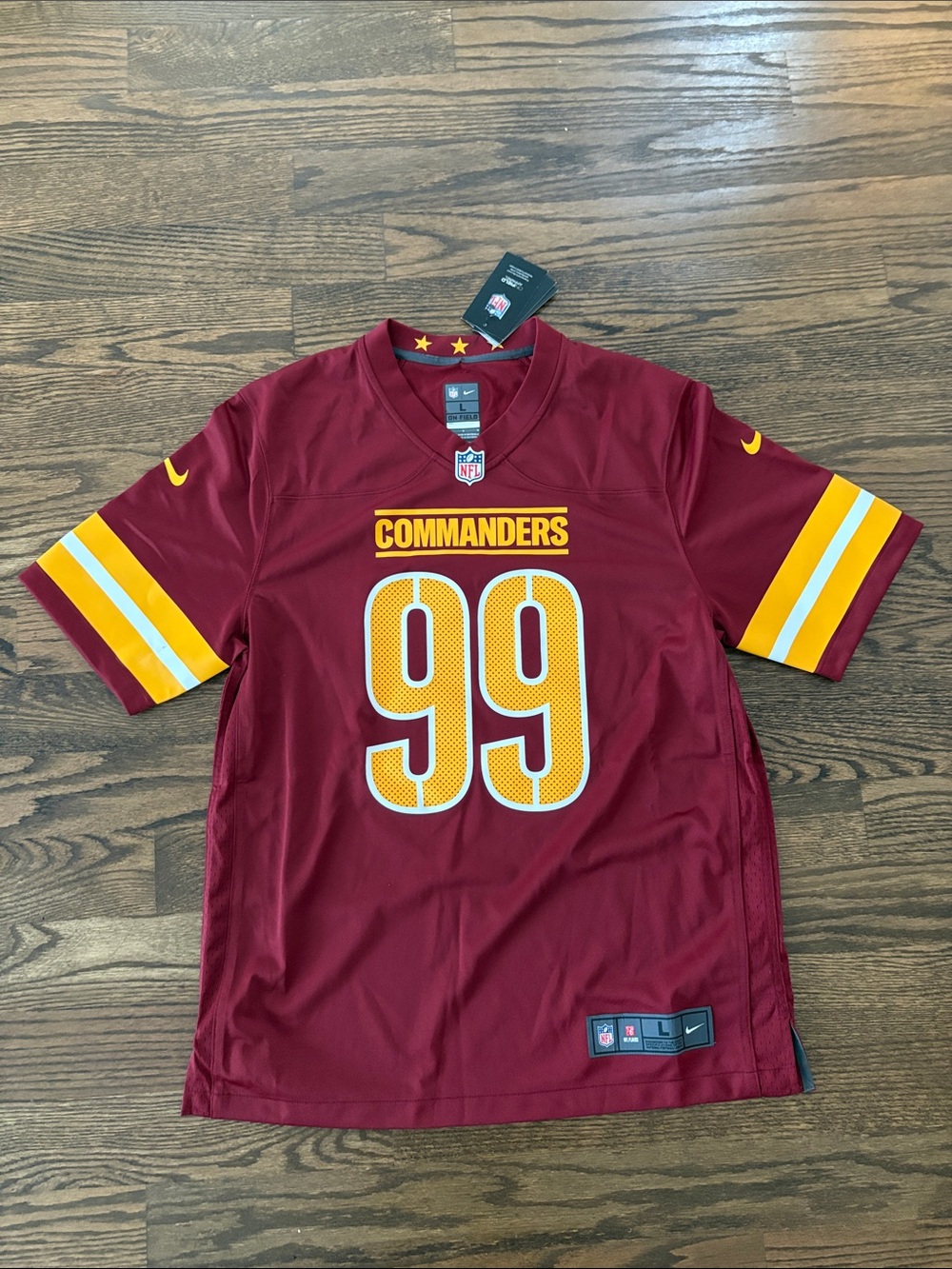 Chase Young Washington Commanders Nike Game Jersey - Burgundy